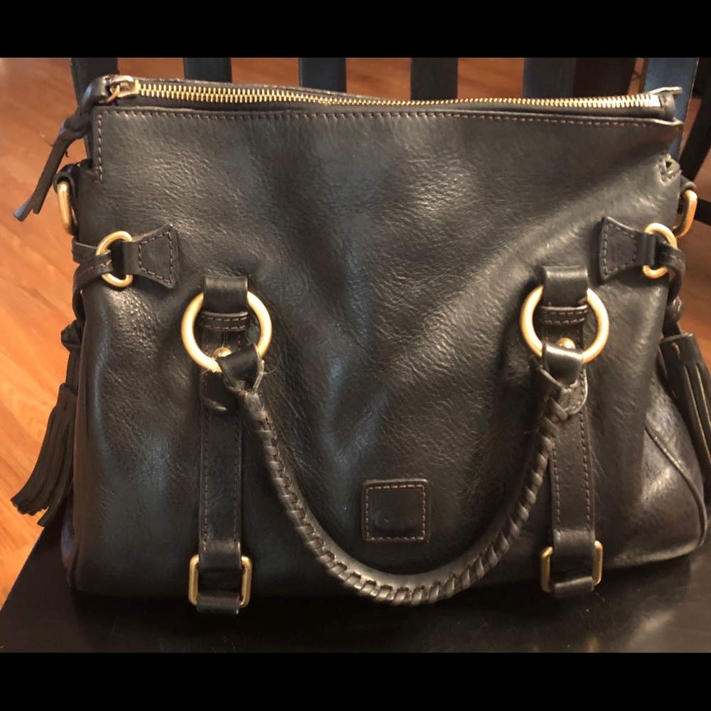 Dooney & Burke Leather Florentine Medium Satchel